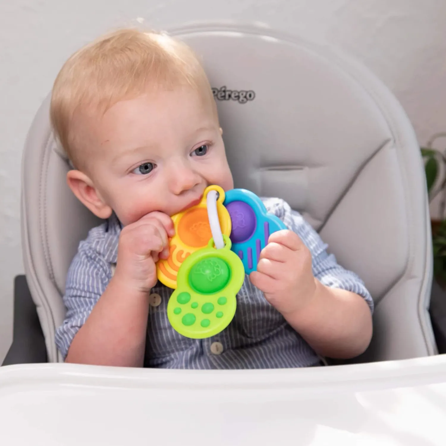 Fat Brain Toys Sensoryczne Bąbelki Dimpl na Zawieszce