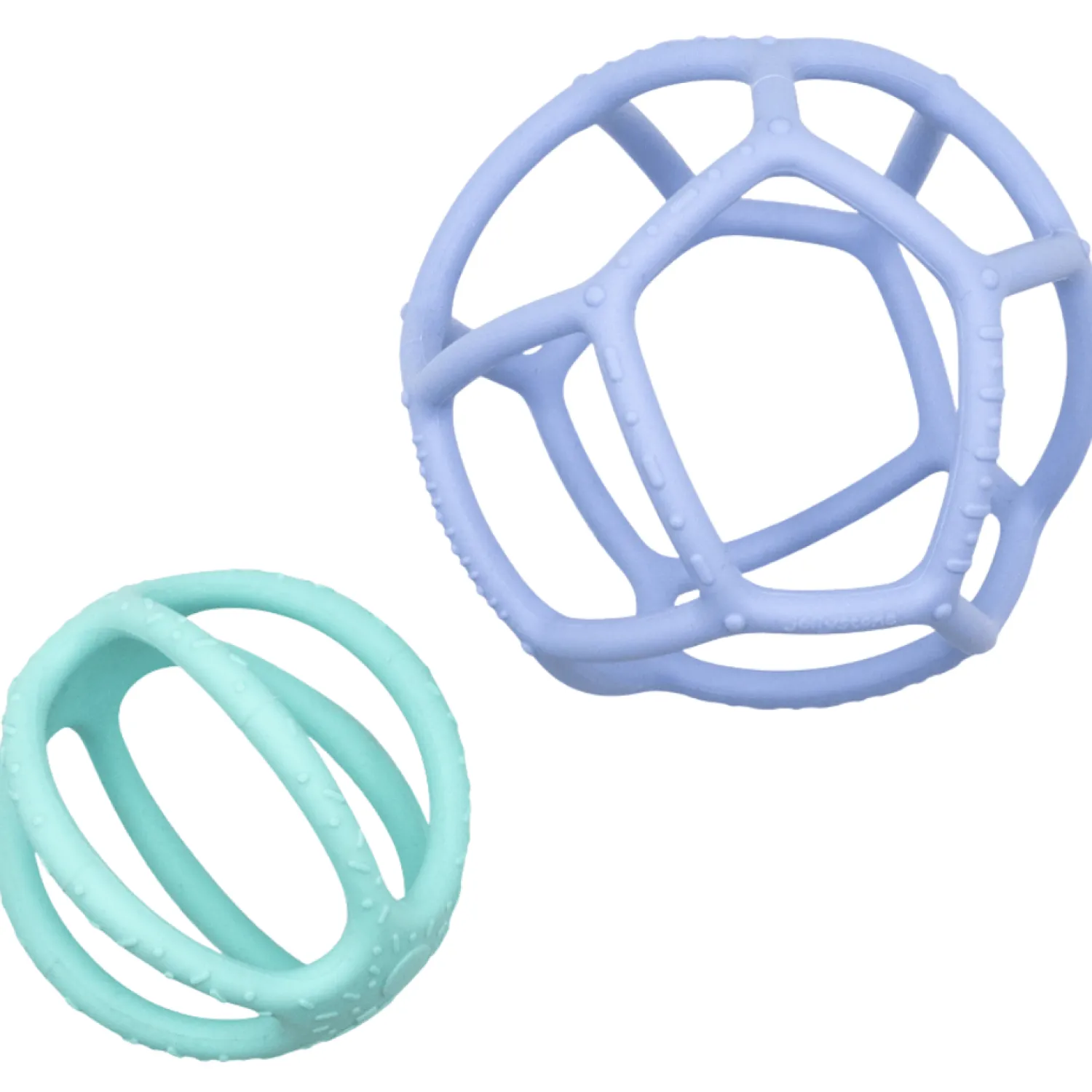 Jellystone Sensoryczne piłki 2w1 Blue & Mint