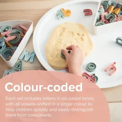 Inspire My Play Silikonowy zestaw liter alfabetu