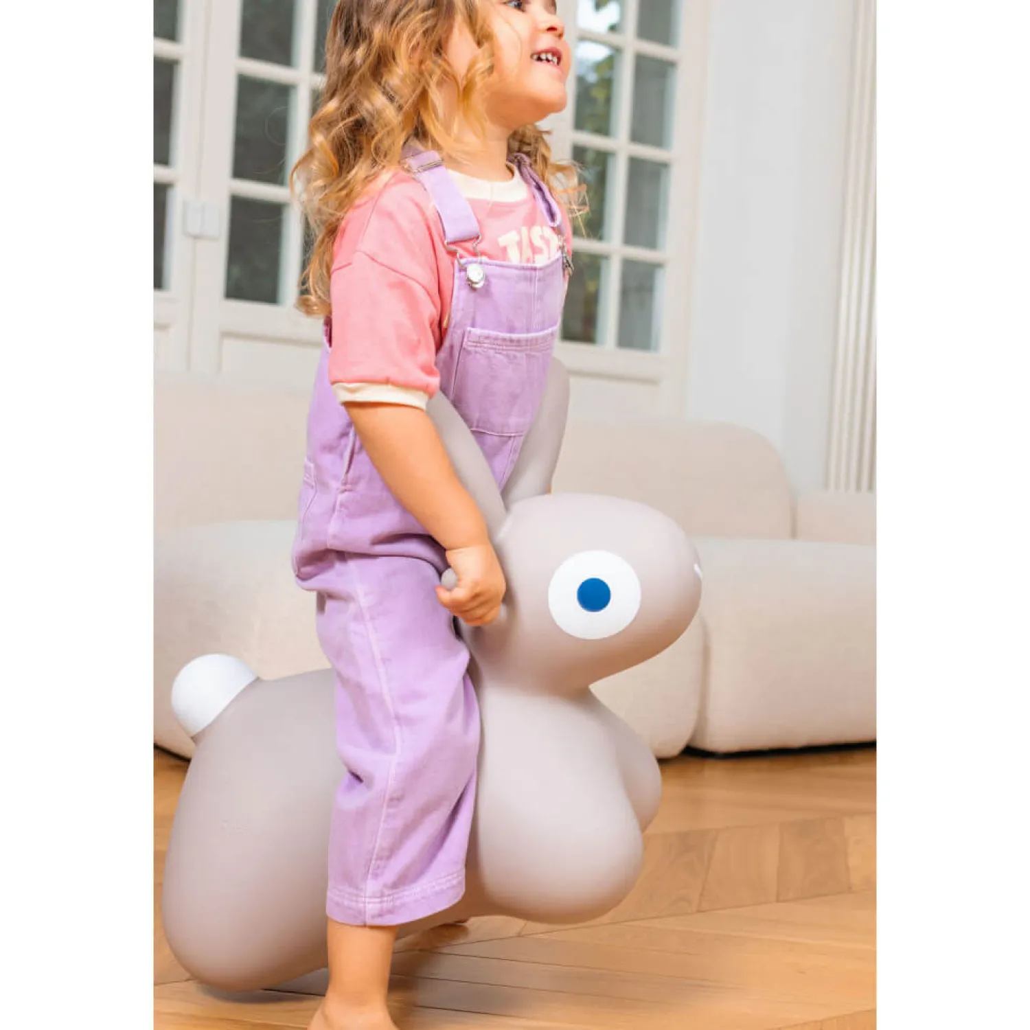 QUUT Skoczek Hoppi Bunny - Warm grey