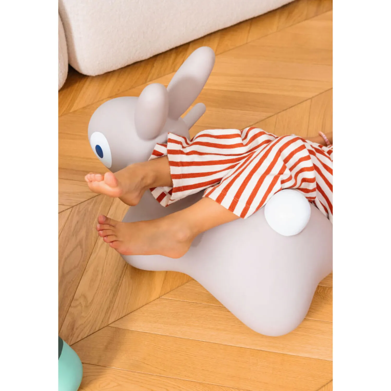 QUUT Skoczek Hoppi Bunny - Warm grey