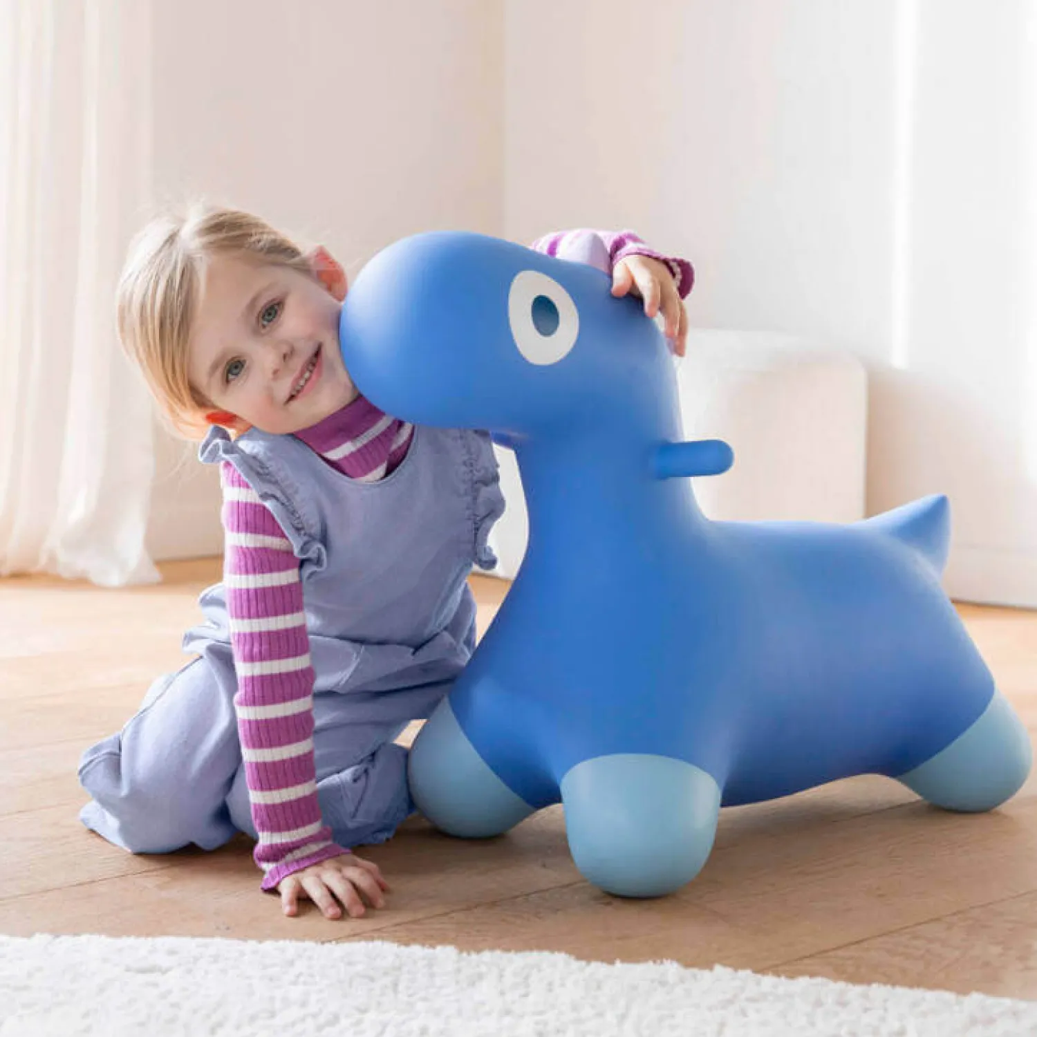 QUUT Skoczek Hoppi Dino - Cosmic Blue