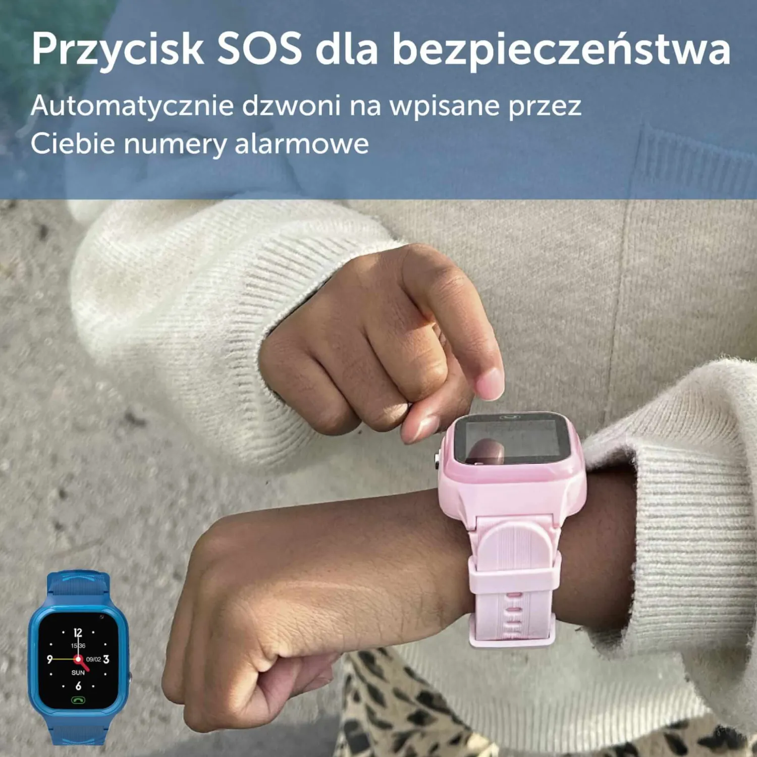 Zazu Smartwatch dla dzieci - Różowy