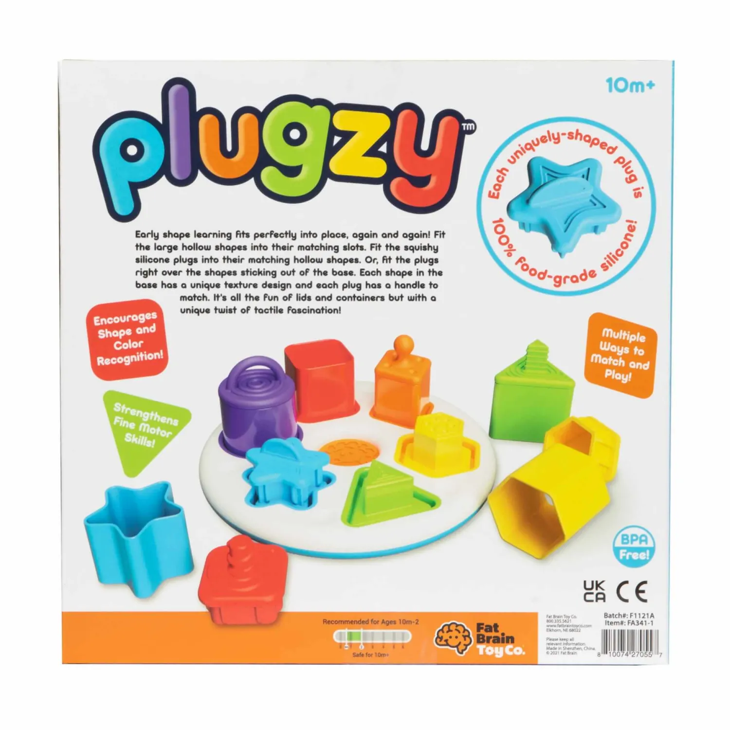 Fat Brain Toys Sorter Plugzy