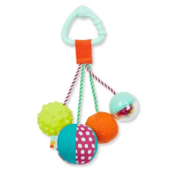 B.Toys Sounds So Squeezy – gryzak z piłeczkami sensorycznymi