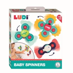 LUDI Spinnery sensoryczne z przyssawkami