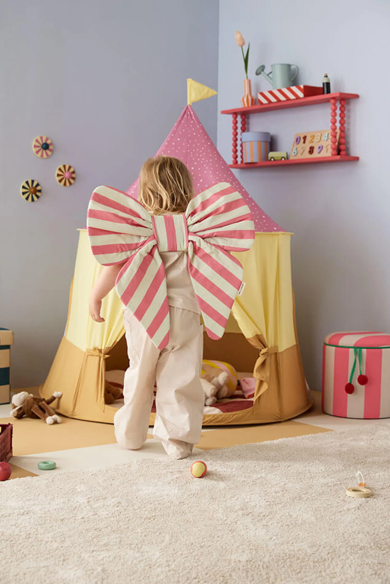 Kids Concept Strój kokarda różowa