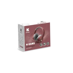 Kidywolf Słuchawki K-EARS - czerwone