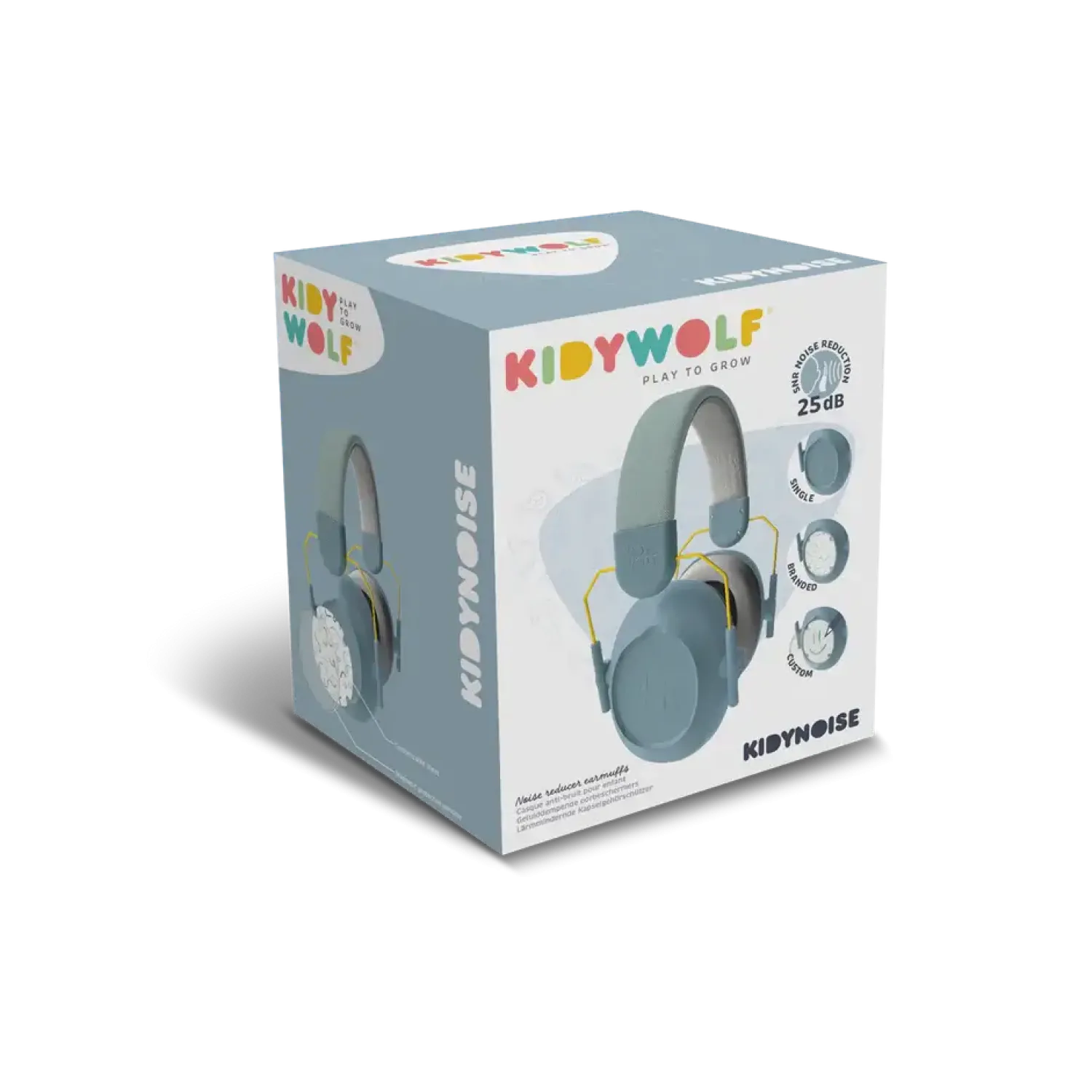 Kidywolf Słuchawki wygłuszające KIDYNOISE - niebieskie