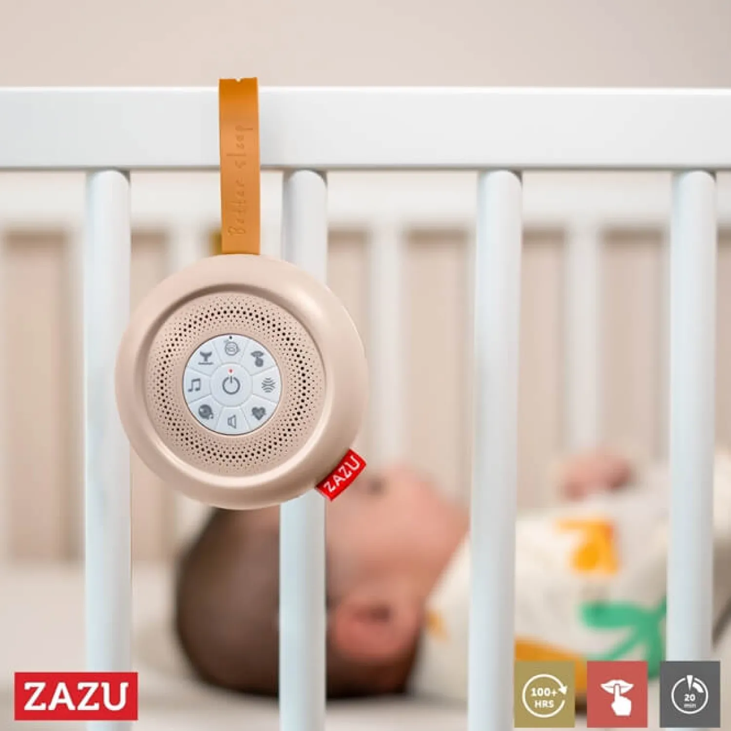 Zazu SUZY DELUXE Usypianka Przenośna