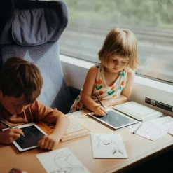 Kidywolf Tablet graficzny z szablonami do rysowania KIDYDRAW-MINI - zwierzęta dookoła świata