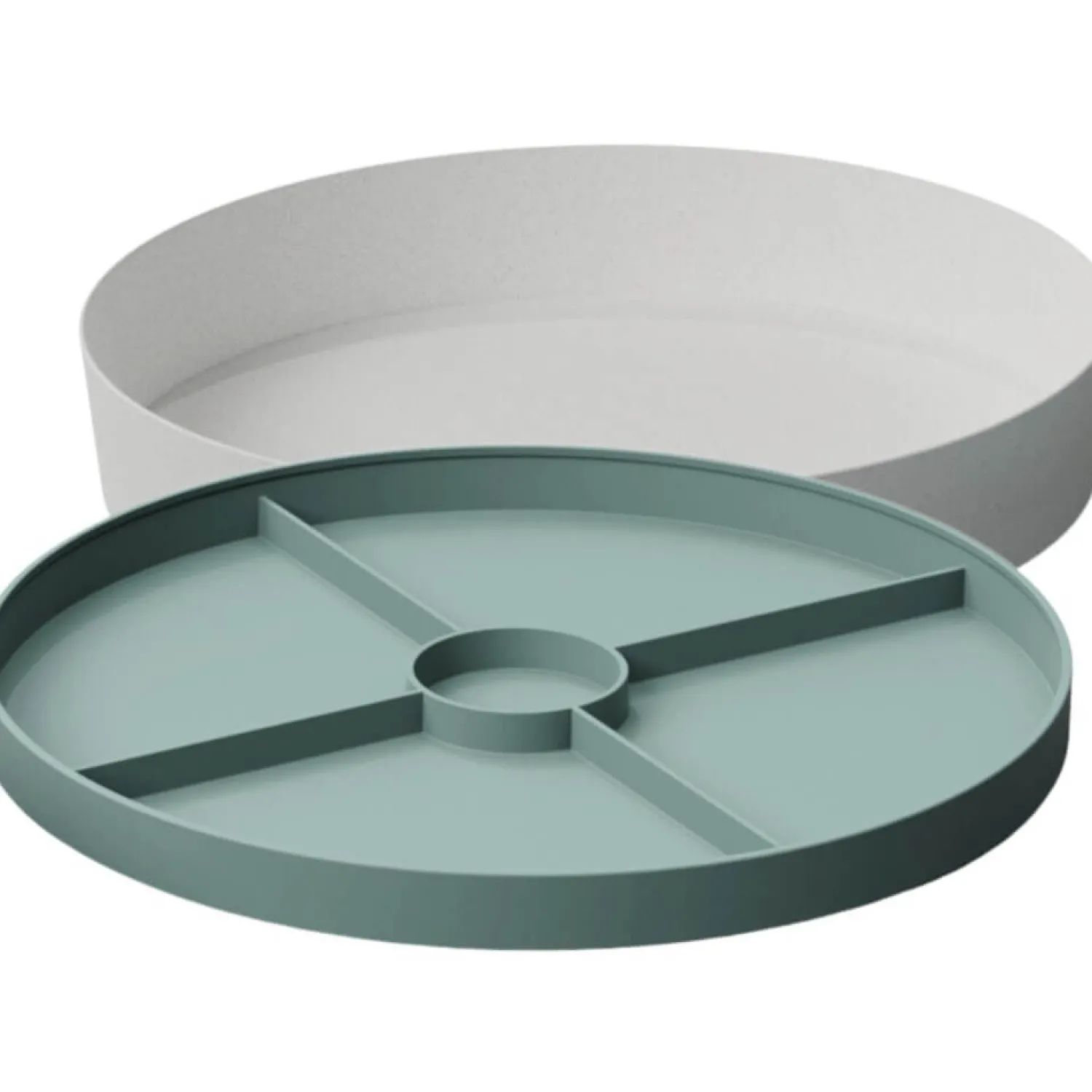 Jellystone Tacka sensoryczna Play Tray 2w1 - Sage