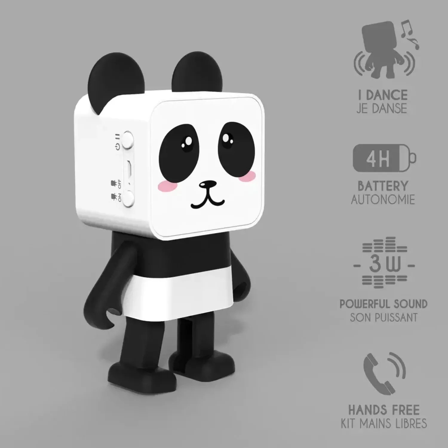 Dzieci Mobility On Board Tańczący głośnik Dancing Animals - Panda