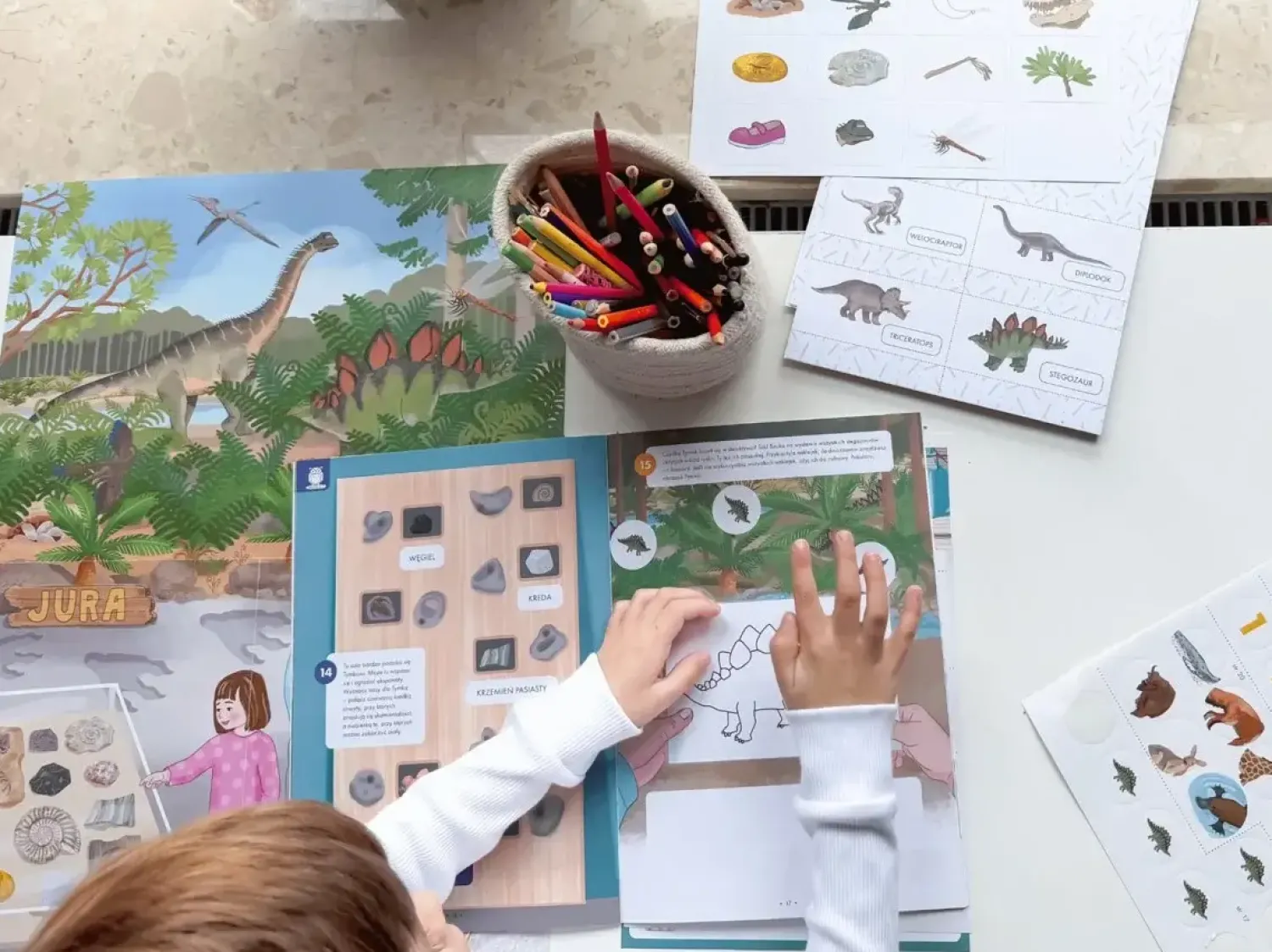 Kapitan Nauka Teczka Montessori. 4 lata
