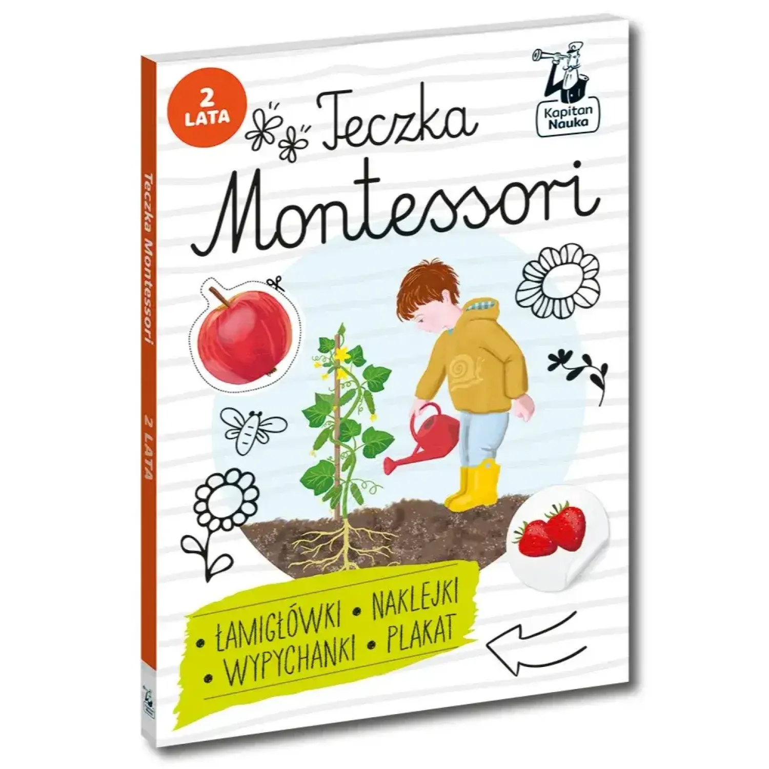 Kapitan Nauka Teczka Montessori. 2 lata