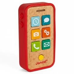 Janod Telefon drewniany z dźwiękami
