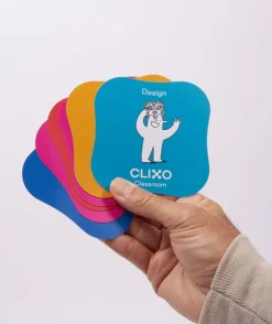 CLIXO Układanka magnetyczna Classroom Pack, 100 elementów