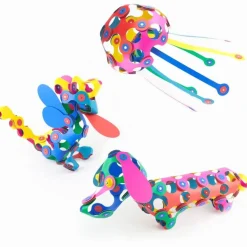 CLIXO Układanka magnetyczna Super Rainbow, 60 elementy