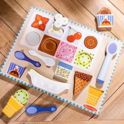 Melissa & Doug Układanka magnetyczna Lody