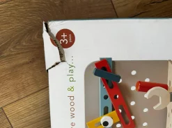 Tender Leaf Toys USZKODZONE OPAKOWANIE: Drewniany zestaw majsterkowicza, warsztat