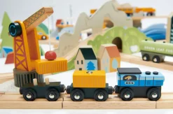 Tender Leaf Toys USZKODZONE OPAKOWANIE: Drewniana kolejka - Podróż po górach