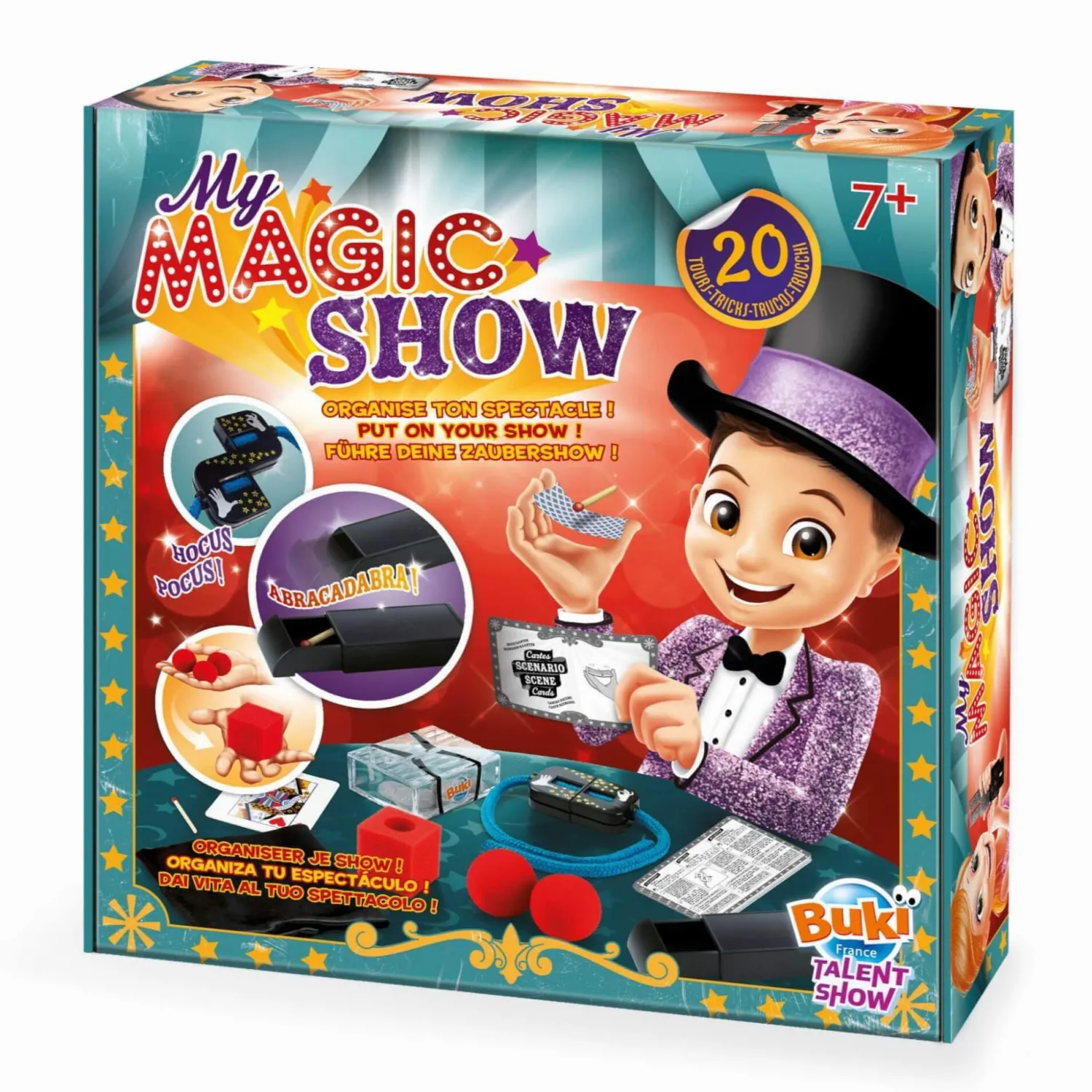Buki USZKODZONE OPAKOWANIE: Zestaw magiczny MAGIC SHOW