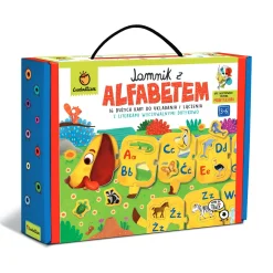 Ludattica WALIZECZKA edukacyjna Montessori - Jamnik z ALFABETEM