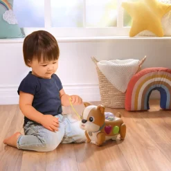 B.Toys Walk Along Puppy – interaktywny piesek z ruchomymi łapkami