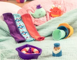B.Toys Wee B. Splashy – zestaw prezentowy do kąpieli dla niemowląt