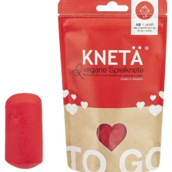 KNETA Wegańska masa plastyczna, 100g - czerwona