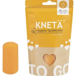 KNETA Wegańska masa plastyczna, 100g - pomarańczowa