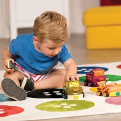 B.Toys Wheeee-ls! – zestaw 4 autek z napędem wersja z zielenią