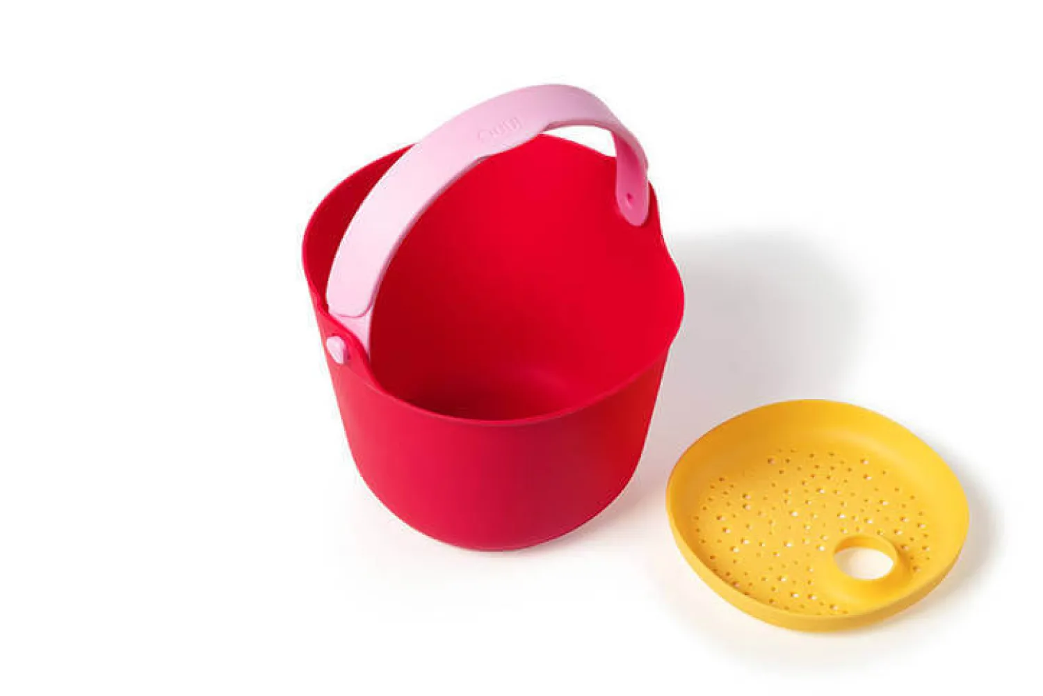 QUUT Wiaderko z sitkiem Bucki Cherry + Banana Pink