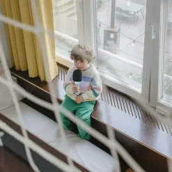 Kidywolf Świecący mikrofon KIDYMIC - zielony