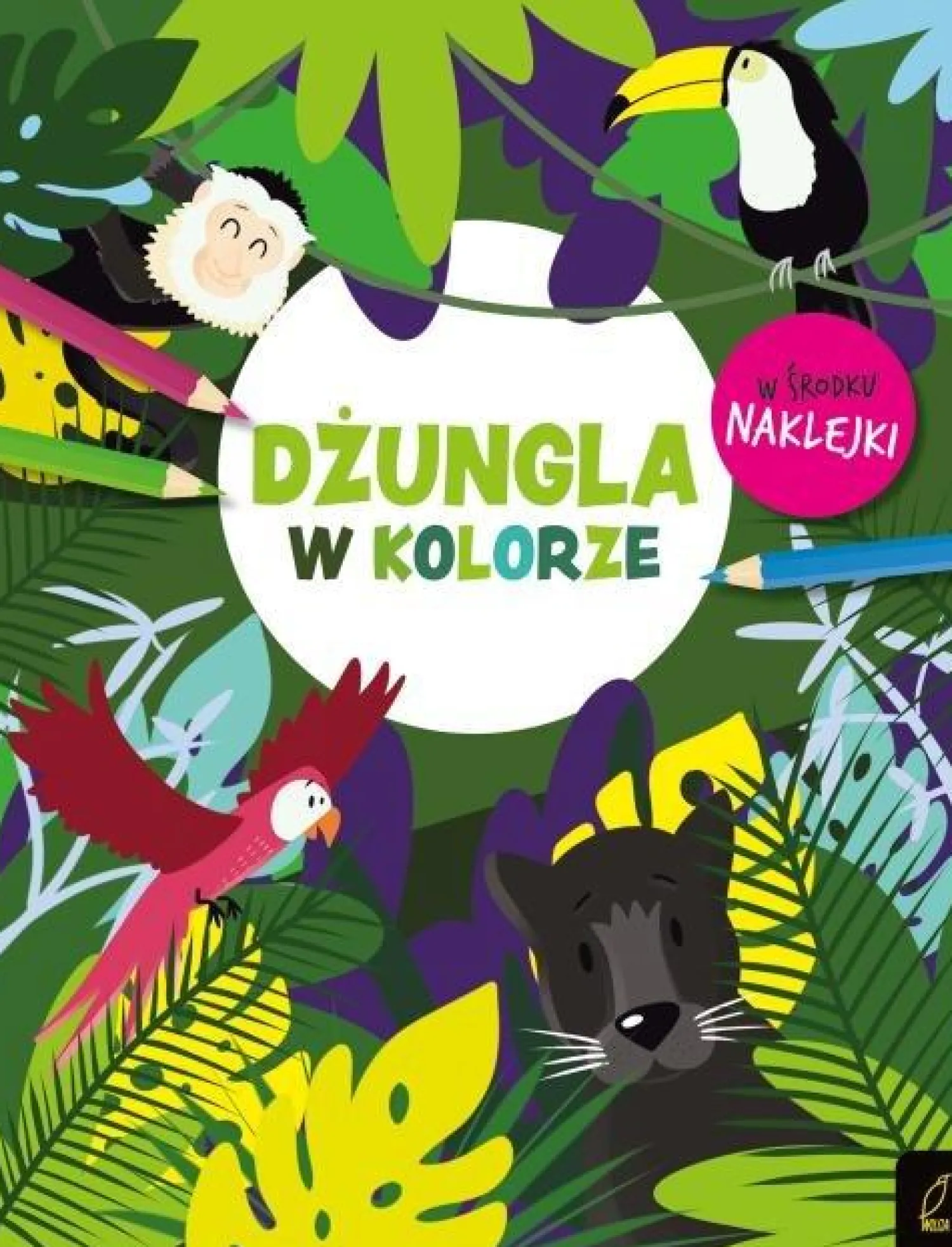 Wydawnictwo Wilga W kolorze. Dżungla