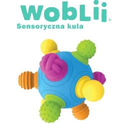 Mobi Woblii Kula. Zabawka sensoryczna.