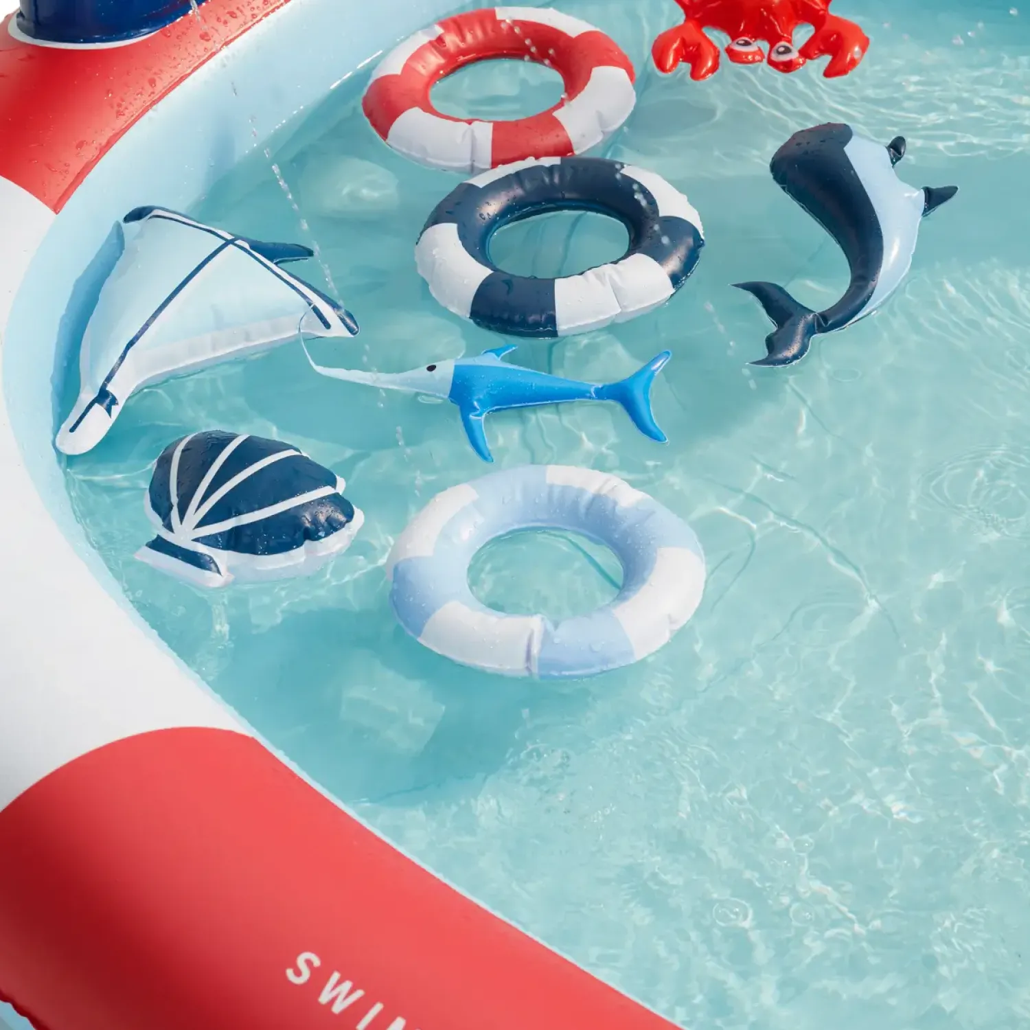 The Swim Essentials Wodny plac zabaw Wielorybki