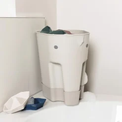 Dzieci Shnuggle Baby Wolnostojący Pojemnik na Zabawki do Kąpieli Ellie Blush