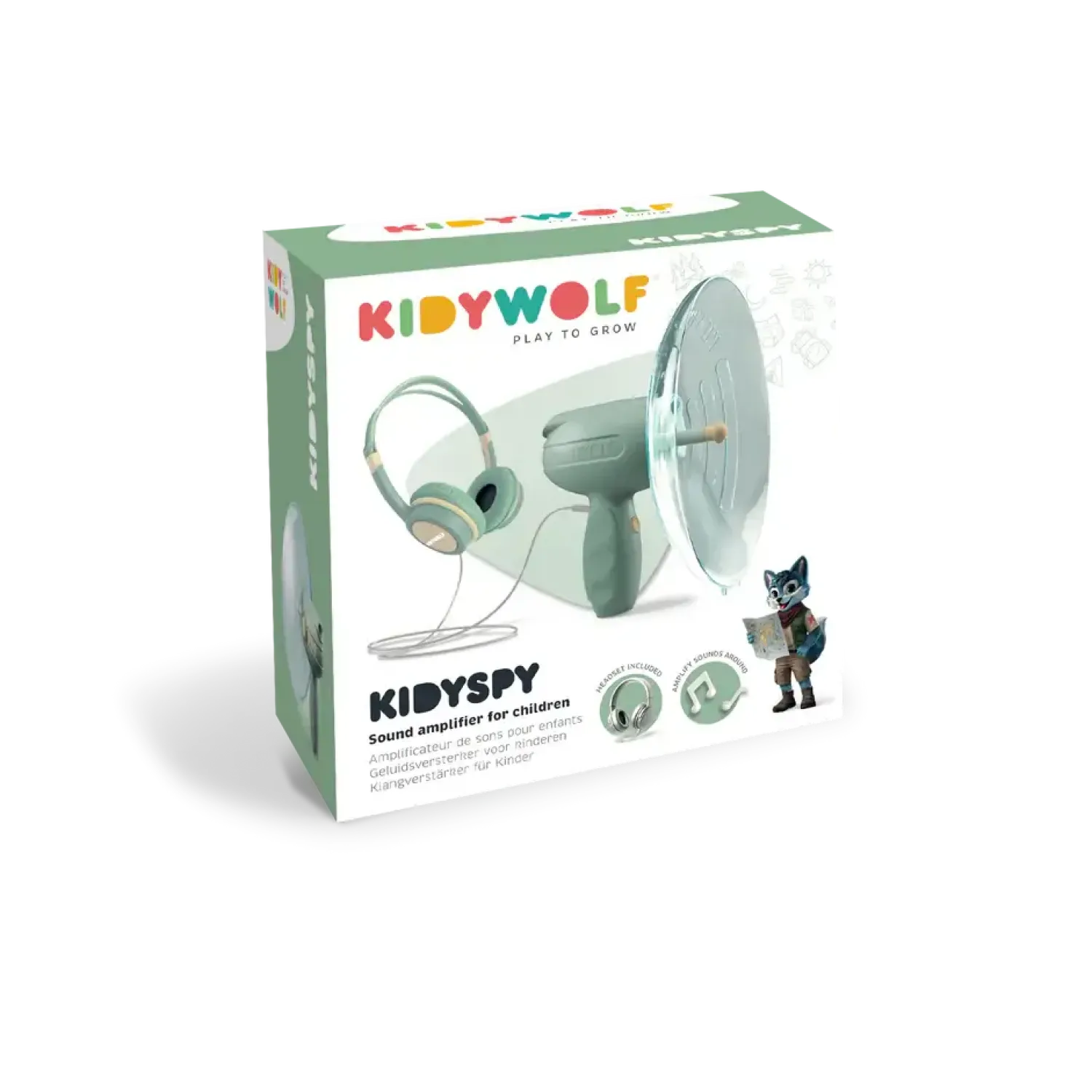 Kidywolf Wzmacniacz dźwięku KIDYSPY