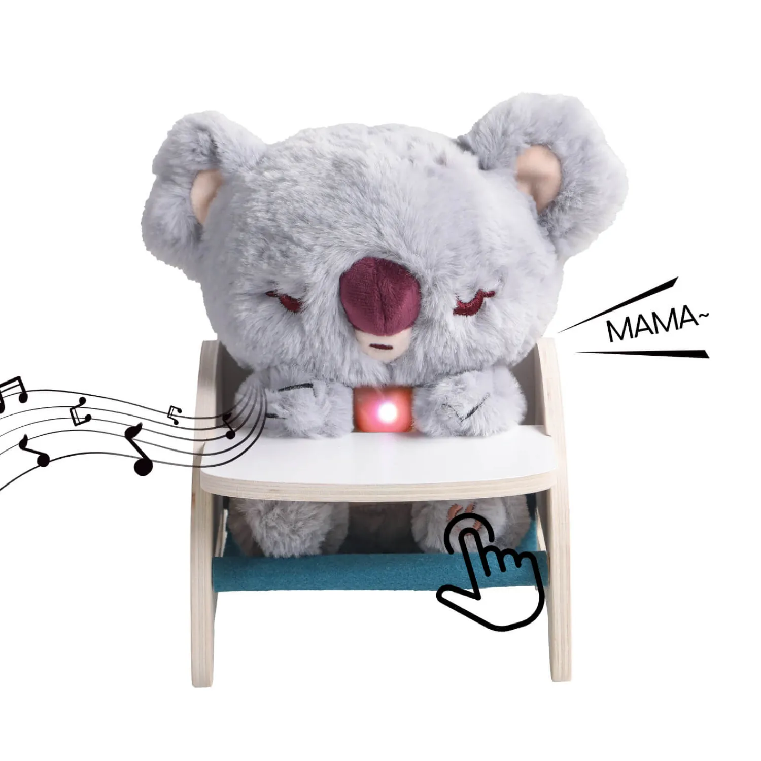 TOPBRIGHT Zabawka interaktywna Baby Koala, 3+