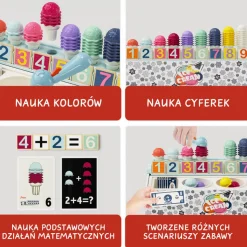 TOPBRIGHT Zabawka matematyczna Lodziarnia, 2+