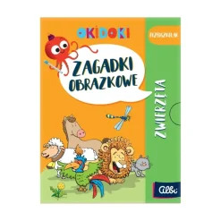 Albi Zagadki obrazkowe. OKIDOKI Zwierzęta 3+