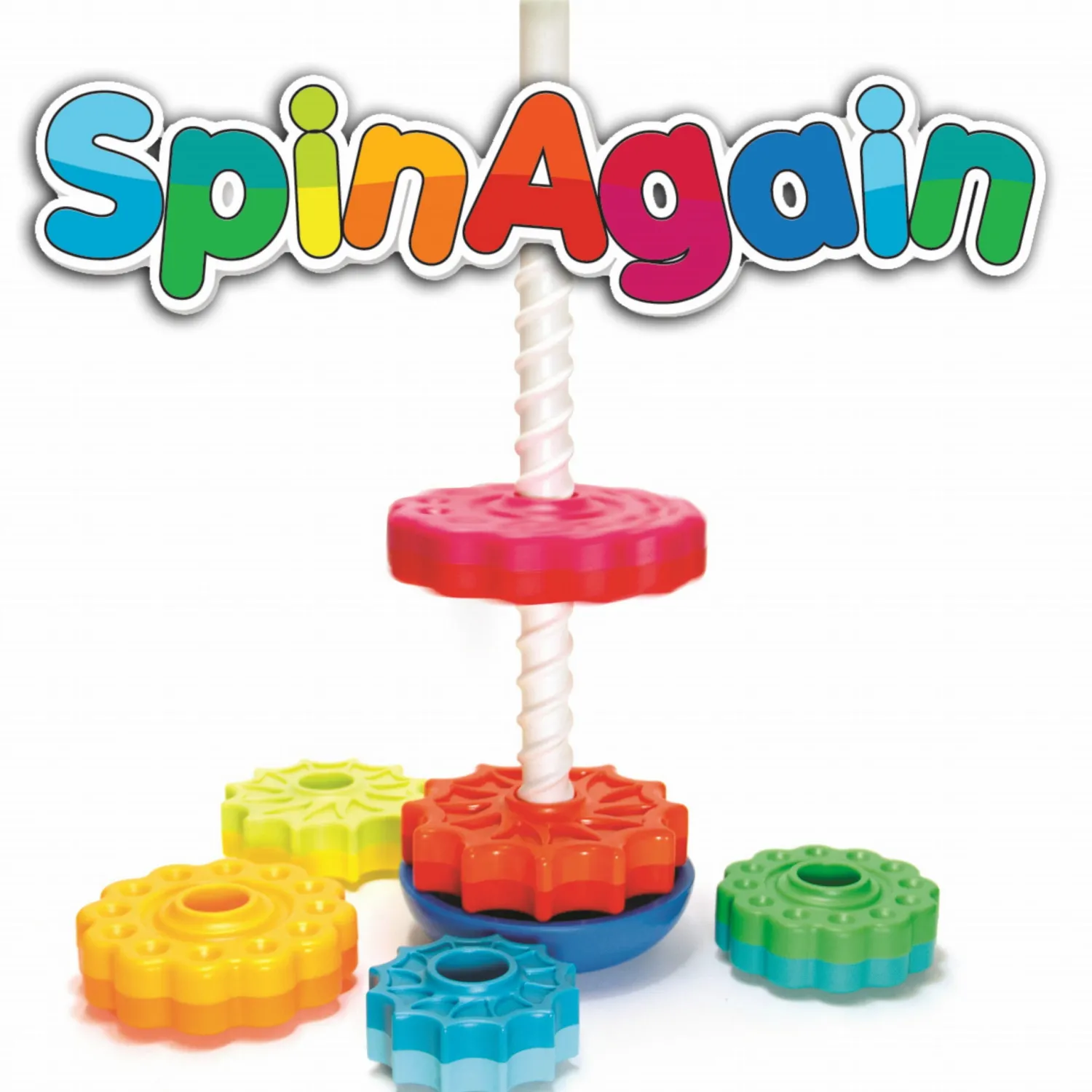 Fat Brain Toys Zakręcona Wieża Spin Again