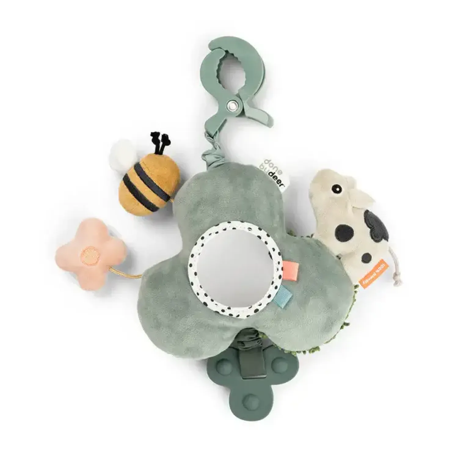 Done by Deer Zawieszka Sensoryczna Tiny Farm Green