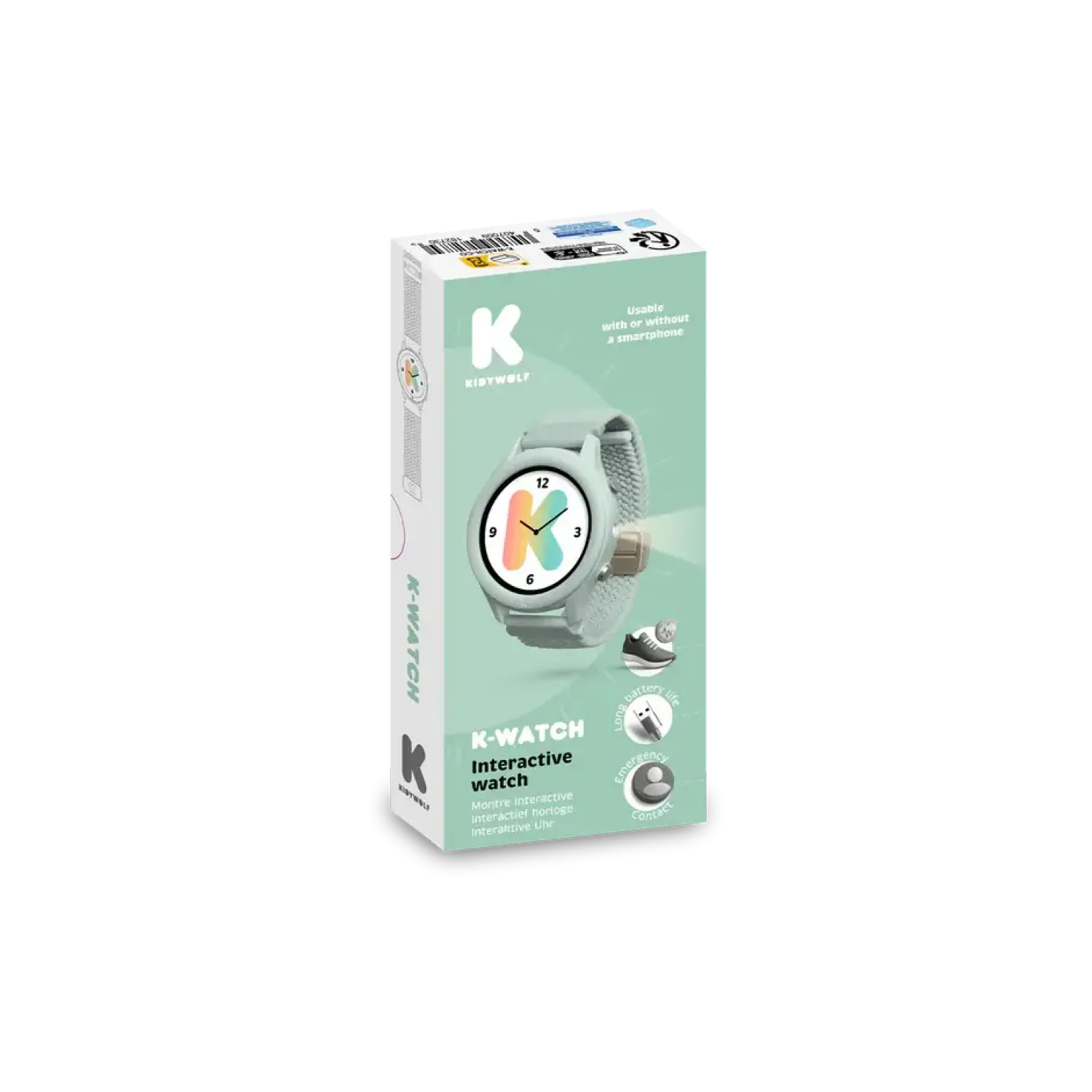 Kidywolf Zegarek dziecięcy K-WATCH Green