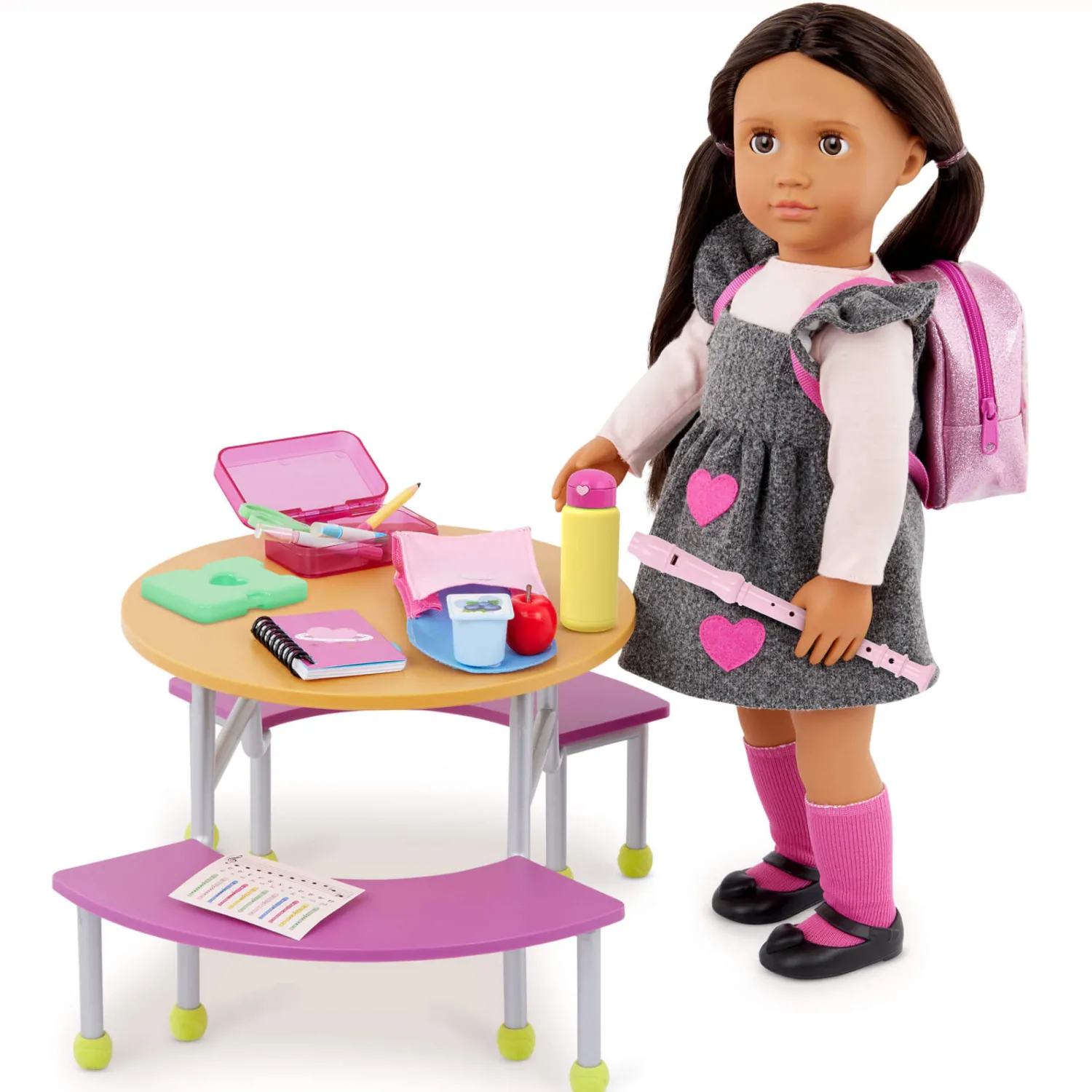 OurGeneration Zestaw akcesoriów dla lalki - Ready for School