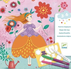Djeco Zestaw artystyczny PRETTY DRESSES 3+