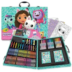 Crayola Zestaw artystyczny w walizce 115 el. Koci Domek Gabi 5+