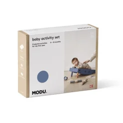MODU Zestaw baby activity set - Deep Blue, Sky Blue