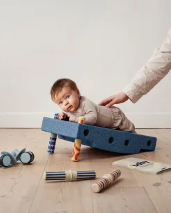 MODU Zestaw baby activity set - Deep Blue, Sky Blue
